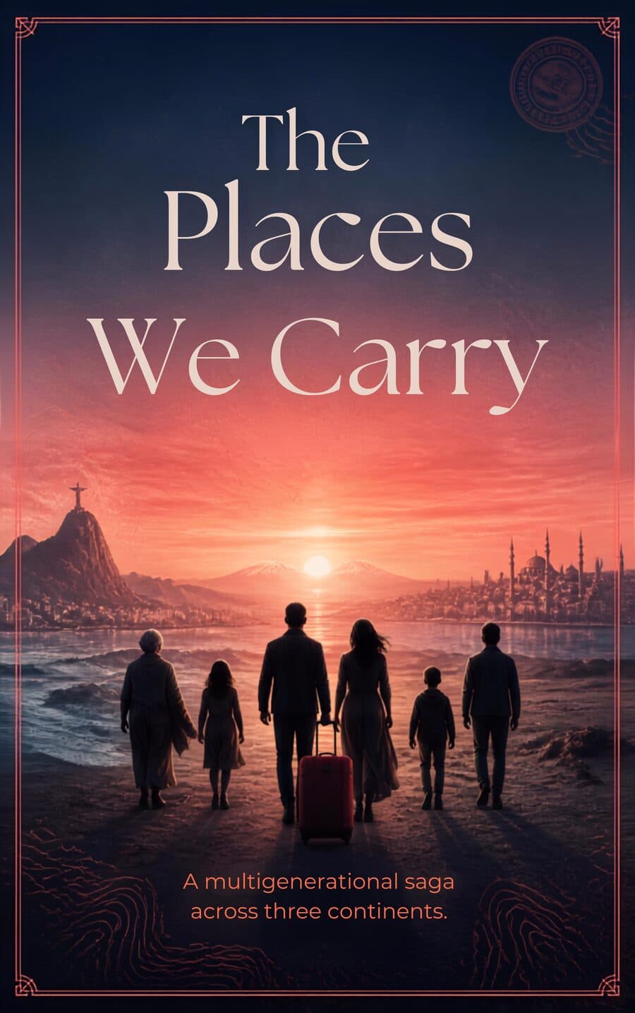 Cover of The Places We Carry, Fiction